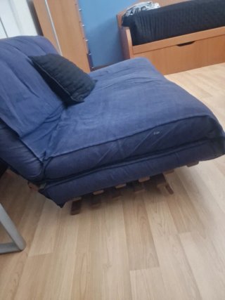 Sofá Cama Azul