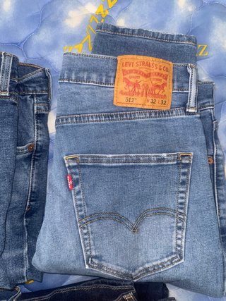 Lote 4 Pantalones Levi's (Azul/Negro)