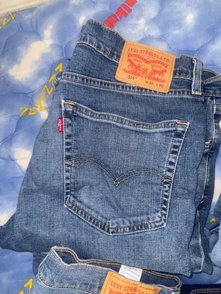 Lote 4 Pantalones Levi's (Azul/Negro)