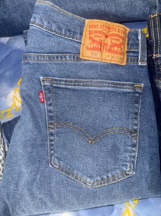 Lote 4 Pantalones Levi's (Azul/Negro)