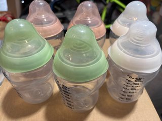 6 Biberones Bebé Variados