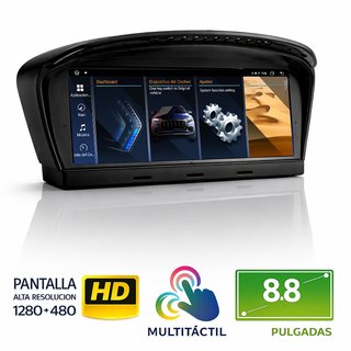 PANTALLA GPS BMW SERIE 5 E60 CCC CARPLAY ANDROID