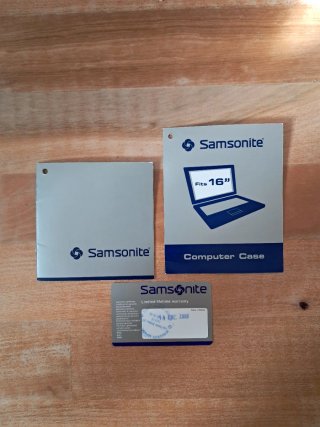 Samsonite maletin con ruedas para portátil y viaje