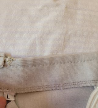 2 Pantaloni eleganti donna beige taglia L
