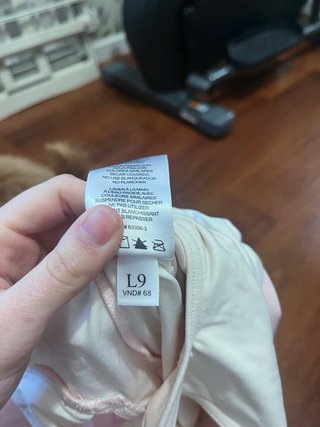 Maillot bailarina rosa y blanco niña9 años