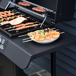 Barbacoa Gas 4+1 Quemadores 14,4 KW Mesas