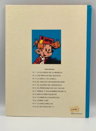 Lote de 3 libros Comics Spirou y Fantasio
