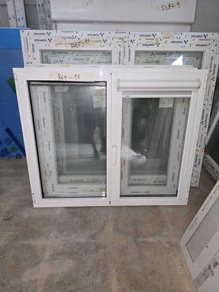 Ventana aluminio 2 hojas REF 13