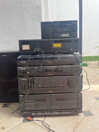 Lote Philips Vintage + Tocadiscos Silbert 706 + Al