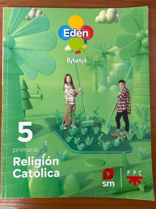 Revuela Religión católica, 5 primaria. Edén