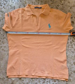 Polo Ralph Lauren Sport coral anaranjado Talla XL