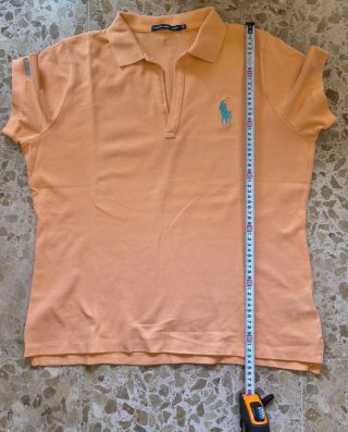 Polo Ralph Lauren Sport coral anaranjado Talla XL
