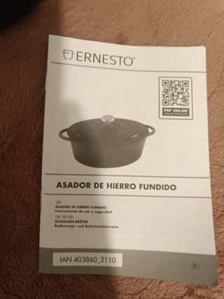 Olla de hierro fundido Ernesto