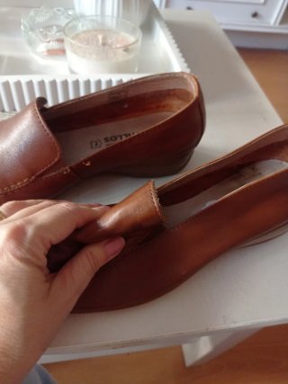 Zapatos Pitillos Piel Mujer Talla 38 Marrones
