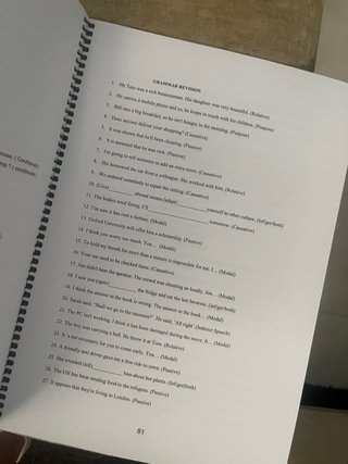 cuaderno inglés