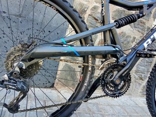 Bicicleta MTB Btwin Doppia Sospensione