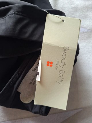 Braga de bikini Sweaty Betty negra