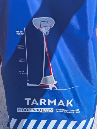 Canasta Baloncesto Tarmak NBA Extensible + Balón