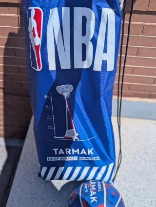 Canasta Baloncesto Tarmak NBA Extensible + Balón