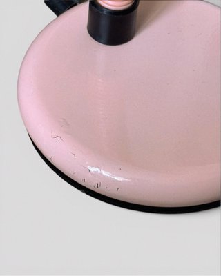 Lampada da tavolo vintage Space Age anni 70 rosa