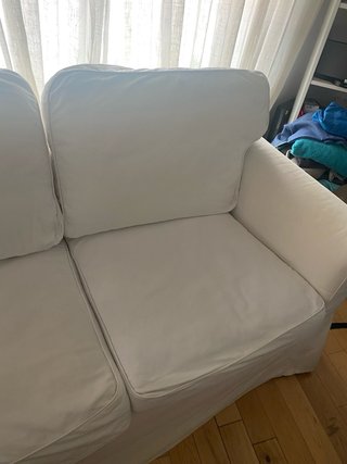 Sofá 2 plazas IKEA EKTORP blanco