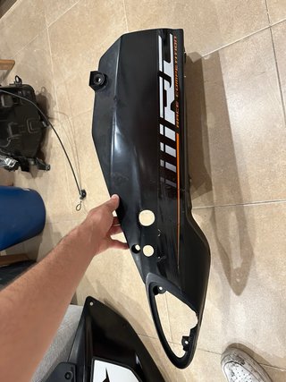 Carenado KTM RC 125 2015 Negro/Naranja