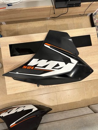 Carenado KTM RC 125 2015 Negro/Naranja