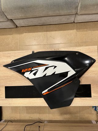 Carenado KTM RC 125 2015 Negro/Naranja