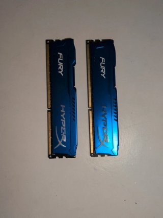 Memoria RAM HyperX FURY Azul