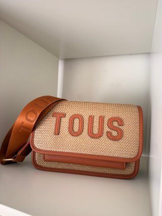 Bolso Tous Beige y Marrón