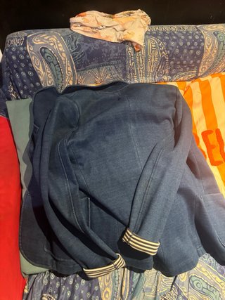 Blazer Zara Azul