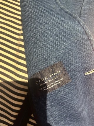 Blazer Zara Azul
