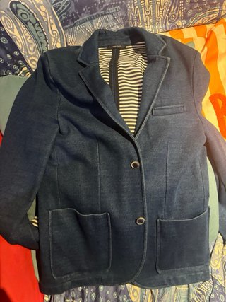 Blazer Zara Azul