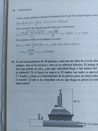 Ejercicios de Física para Bachillerato