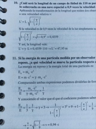 Ejercicios de Física para Bachillerato