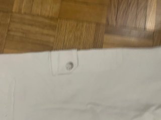 Pantalón cargo blanco