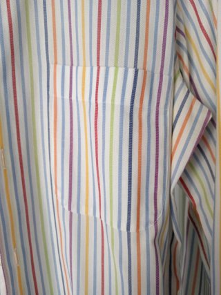 Camicia Class uomo righe multicolor tg 38