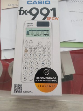 Calculadora Casio fx-991SP CW