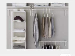 2 Barras Extensibles Vestidor Ikea