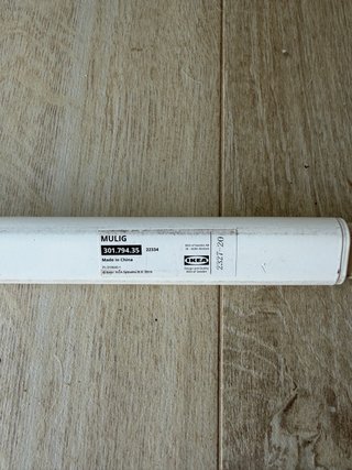 2 Barras Extensibles Vestidor Ikea
