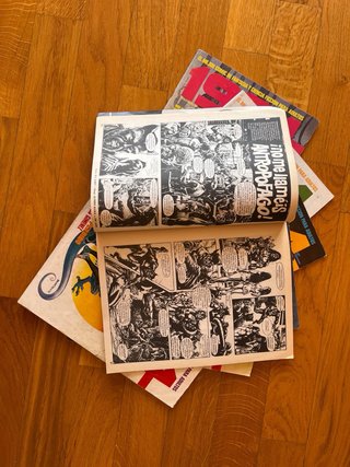 Lote cómics 1984 Toutain nº 3,4,5,7,8,9 y 168