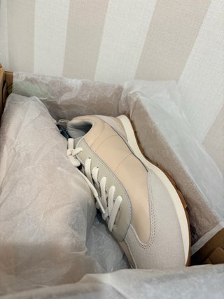 Zapatillas Skechers Beige/Gris Talla 41