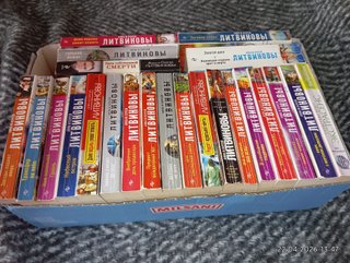 Lote de libros en ruso