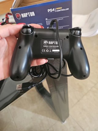 Mando Raptor PS4 Cableado
