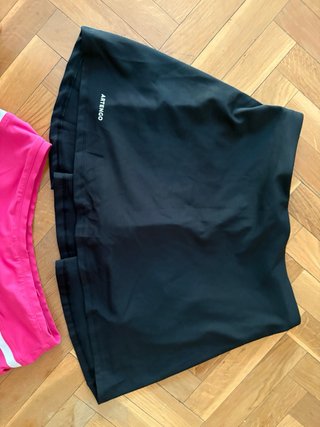 Gonne da Tennis Artengo (Nero, Rosa, Bianco)