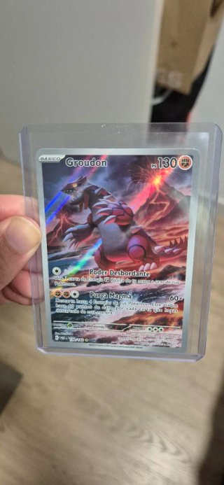 Carta Pokémon Groudon Brecha Paradojica
