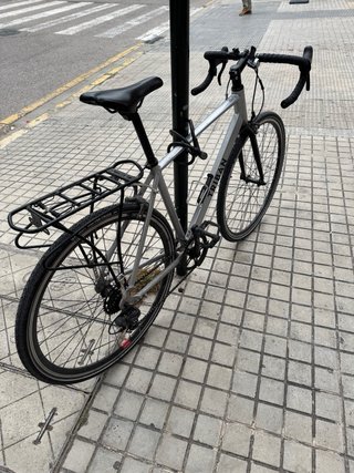 Bicicleta Triban RC100 Gris