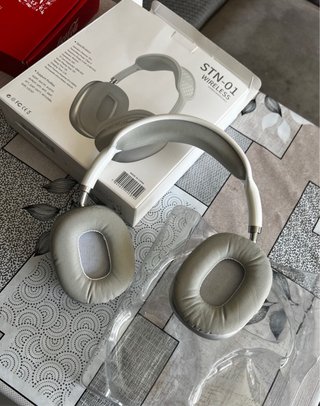 STN-01 Auriculares Stereo Bluetooth Grises