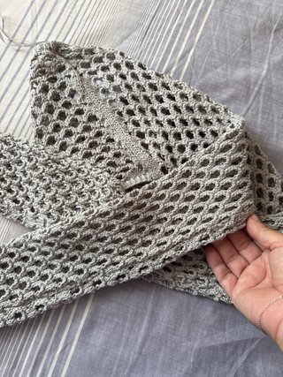 Cárdigan Zara Crochet Talla 11/12
