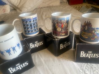 Collezione 6 tazze The Beatles antiche